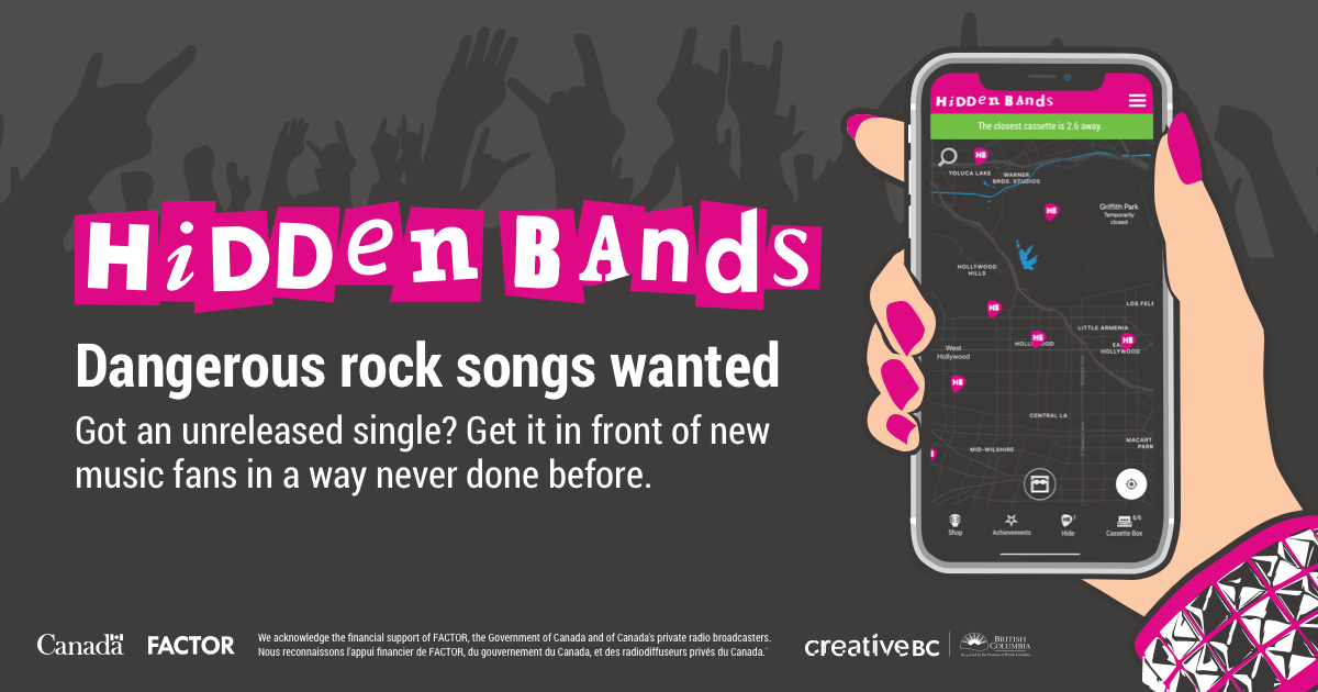 Artist Signup Hidden Bands